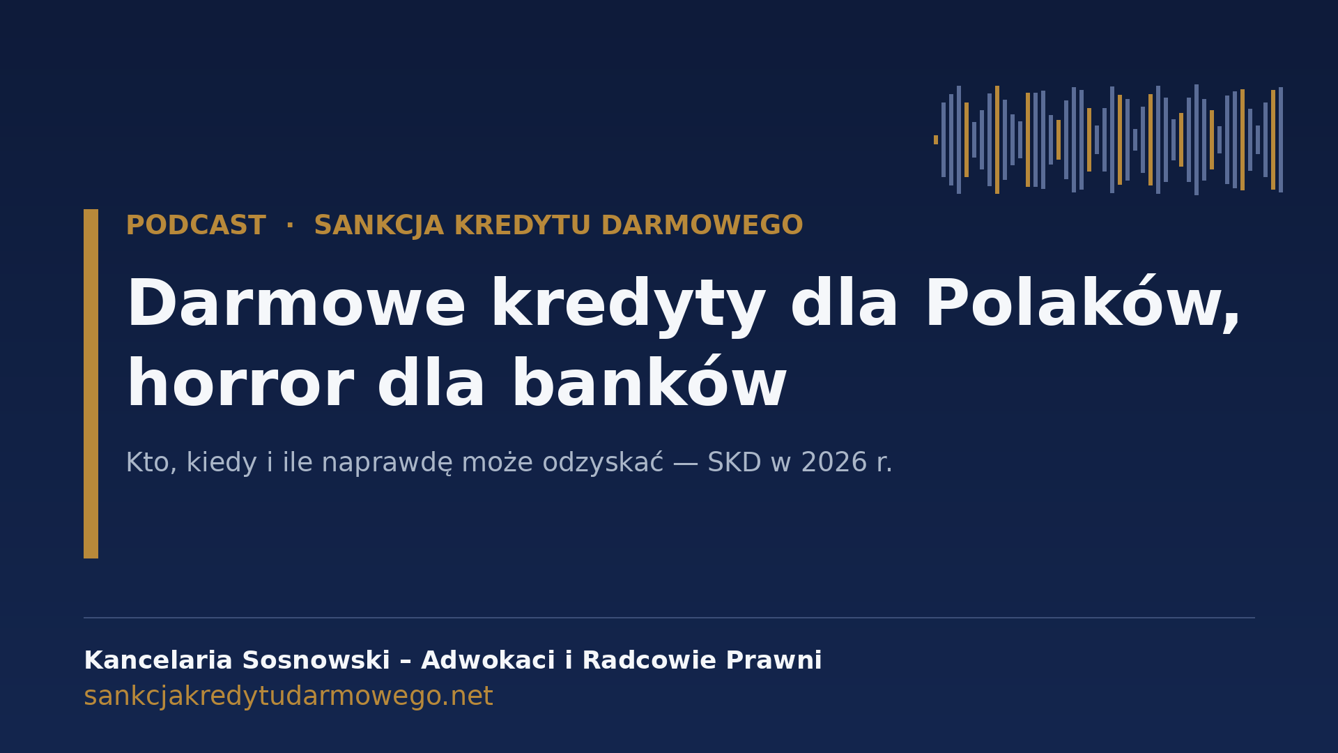 Okładka: Sankcja kredytu darmowego — darmowe kredyty dla Polaków i zwroty za błędy banków